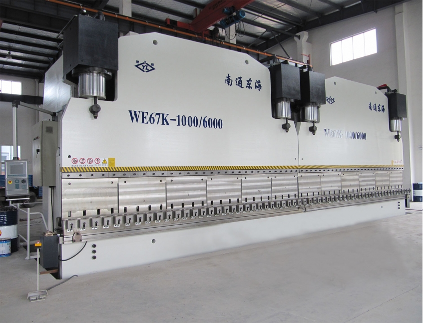 2xWE67K-1000/6000 CNC Press Brake in Tandem